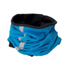 Reflexný zimný fleecový nákrčník - svetlo modrý